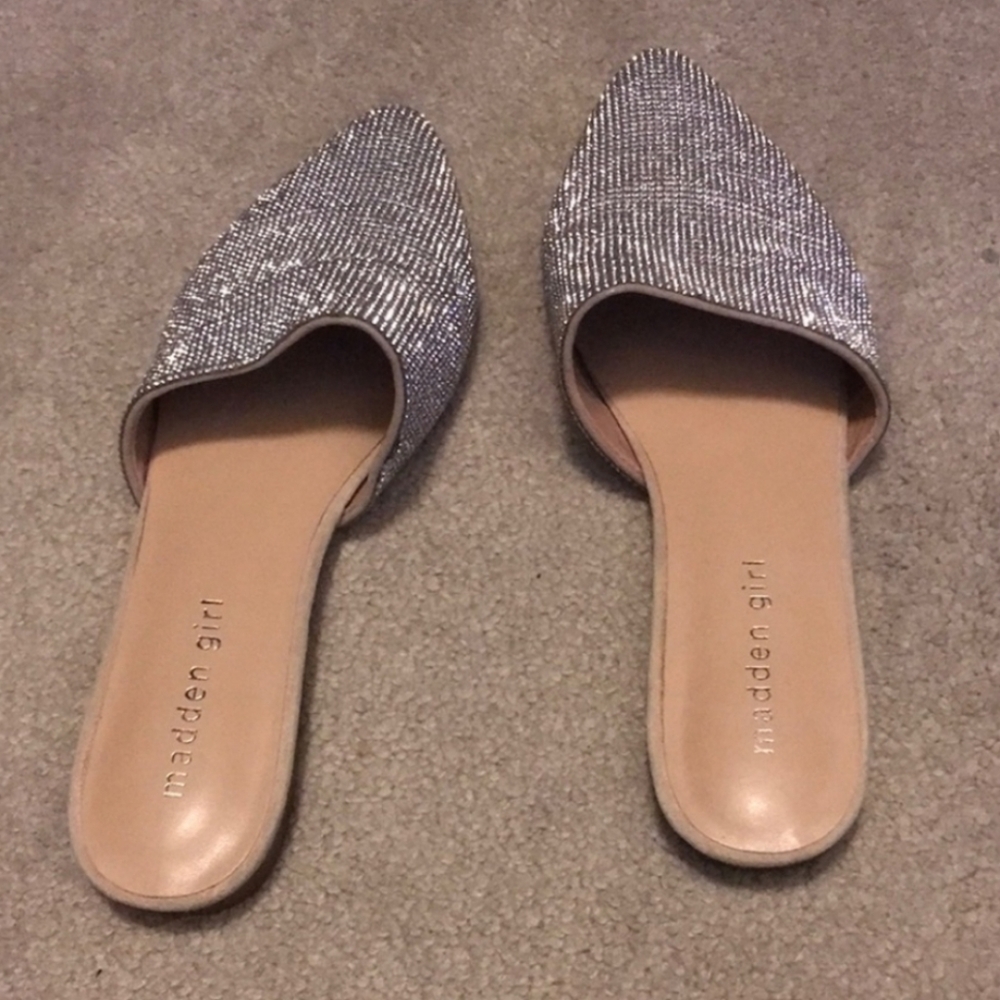 Madden Girl Bedazzled Muleshoe